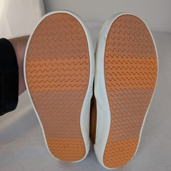 Kids' Rune Slip-On Sneakers - Cat & Jack™ Cognac Size 2 - Picture 6 of 8